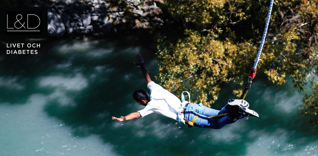 Bungyjump med diabetes!