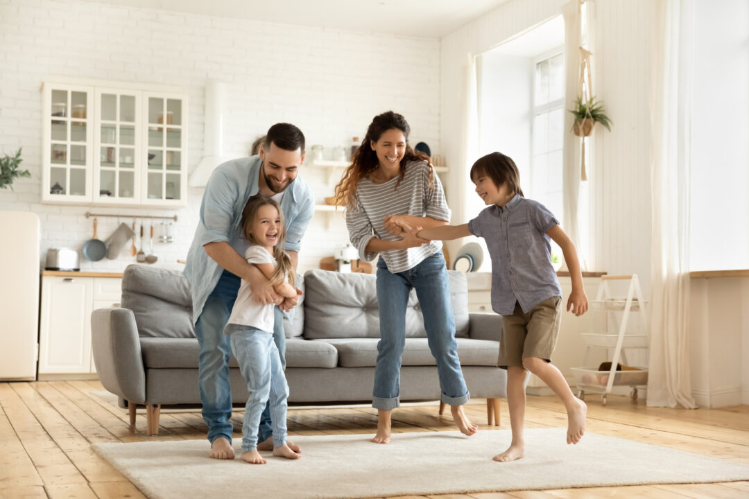 Familjedans. Så blir god hälsa en prioriterad fråga för familjen!