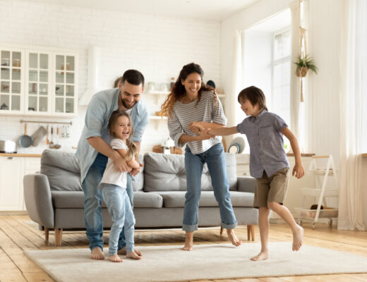 Familjedans. Så blir god hälsa en prioriterad fråga för familjen!