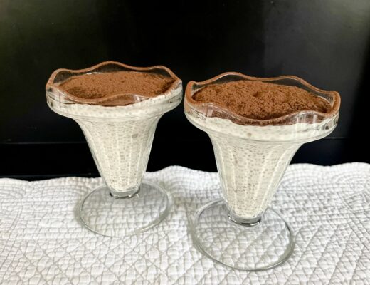 Chiapudding med smak av tiramisu
