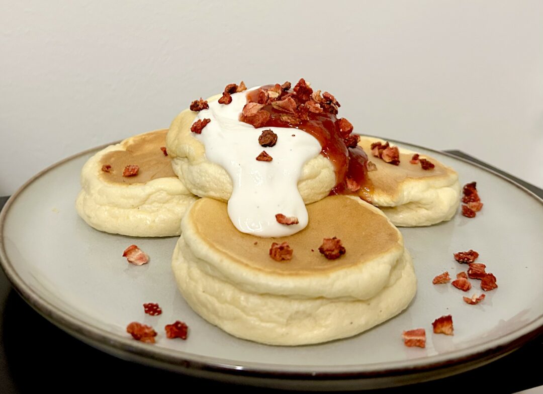 Japanska fluffiga pannkakor