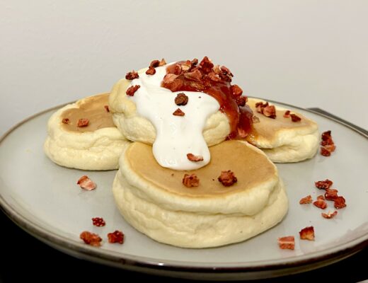 Japanska fluffiga pannkakor