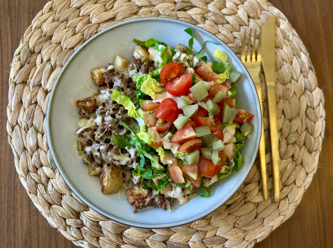 Cheeseburger-bowl