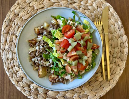 Cheeseburger-bowl