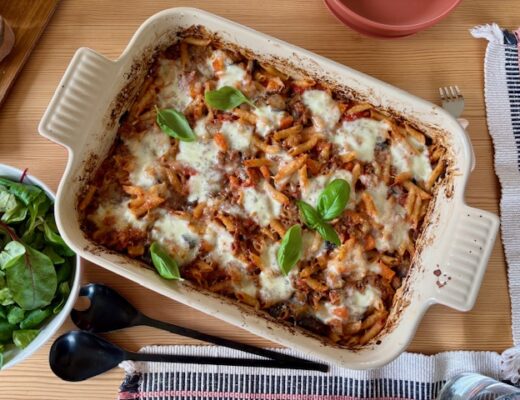 Pastagratäng á la lasagne