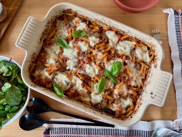 Pastagratäng á la lasagne